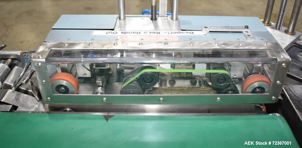 Shanklin HS1 Shrink Wrapper with Extended Infeed and Shanklin T72 Shrink Tunnel